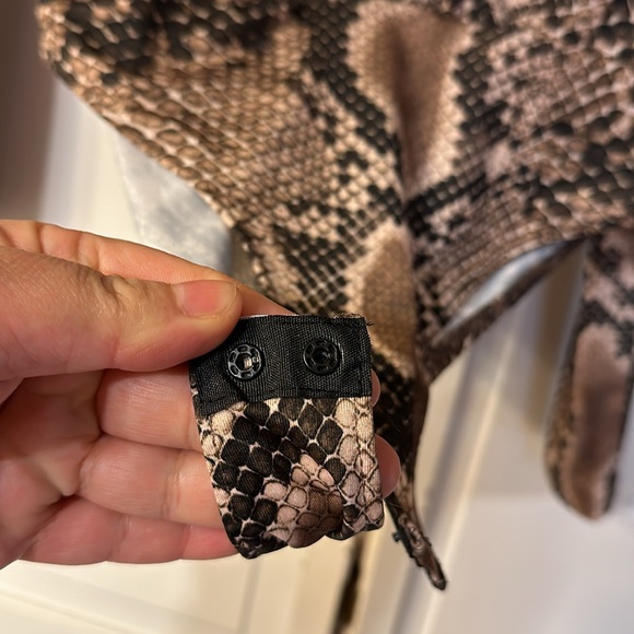 Zara snakeskin bodysuit - Picture 2 of 8